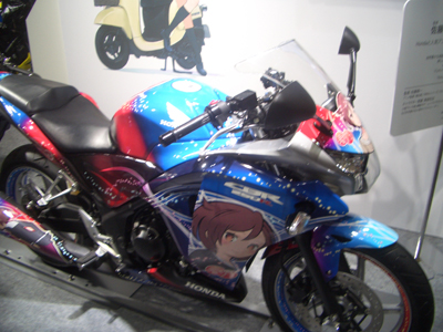 萌え~・・・って痛車?痛単車??