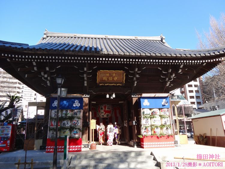 櫛田神社楼門2013･1･28 112