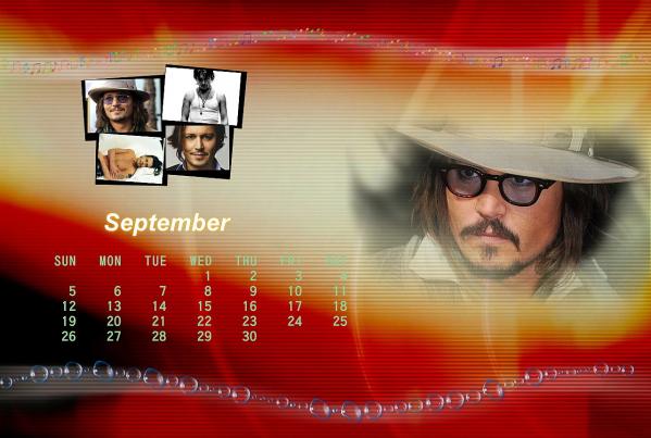 ジョニーカレンダー２０１１年９月ブログ用