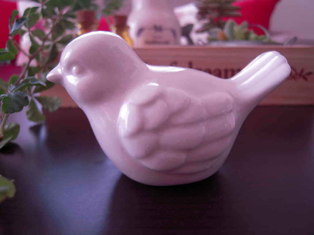 陶器のオブジェ☆ 鳥