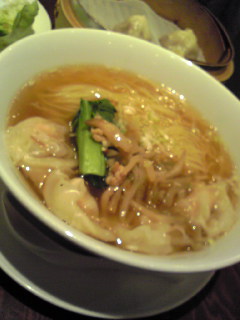 ワンタン麺