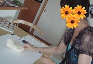 パン捏ね