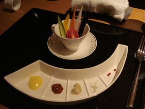 那須のお野菜の前菜