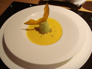 かぼちゃの冷製スープ