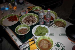 夕食