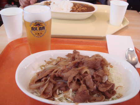 ランチ&ビール♪