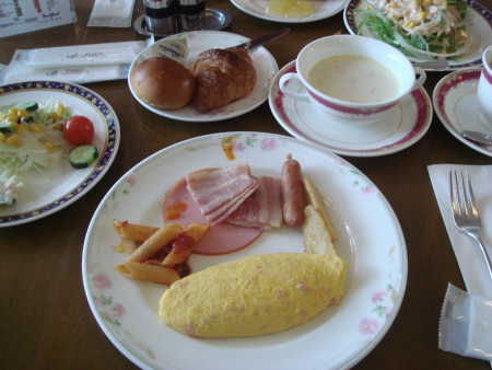 豪華な朝食♪