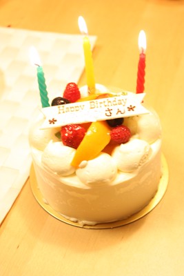 バースディケーキ♪