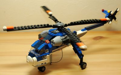 LEGO 大型ヘリコプター 回転翼_R