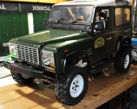 8 ディフェンダー車高落とし タイヤ変更_R