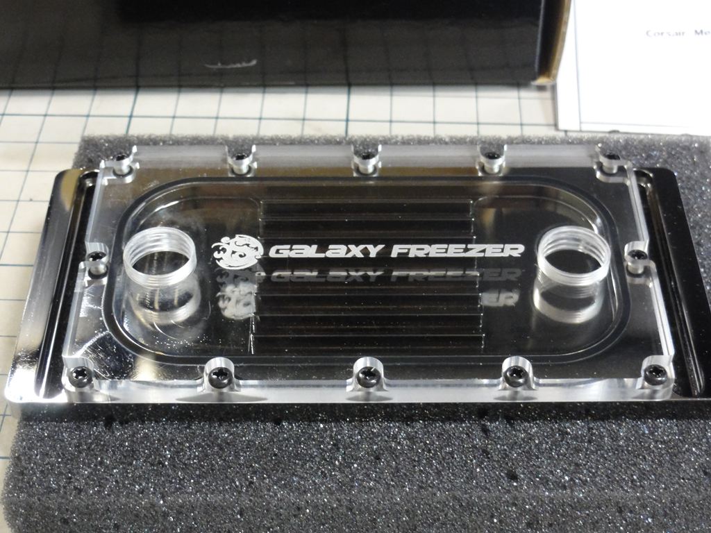 Motuくんは電気羊の夢を見る メモリを水冷にしてみる Bitspower Galaxy Freezer Dimm6