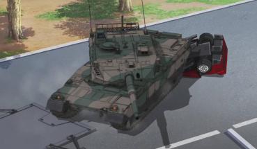 10식전차10式坦克戰車육상자위대日本陸上自衛隊 Girls und Panzer걸즈 판처少女坦克 Type10 MBTJapan Ground Self Defense Force, JGSDF