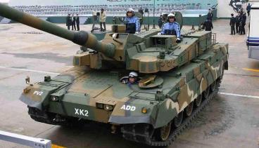 K2戦車 (KNMBT, Korean New Main Battle Tank)黑豹(차기전차 K2 흑표)Black Panther大韓民国