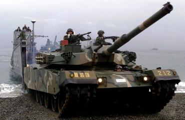 88전차 (Republic Of Korea Indigenous Tank-ROKIT)Korea_Forces Type88 K1_MBT