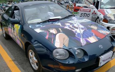 痛Gふぇすた めいほうスキー場 ”美少女戦士セーラームーン” セリカT200 セーラーサターン