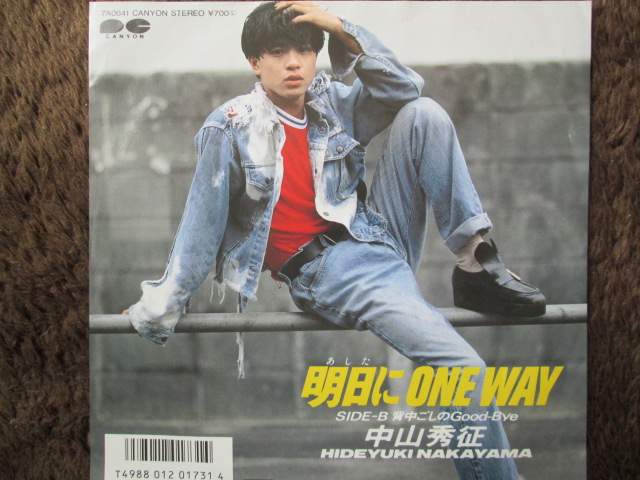 中山秀征 アルバム 19 BOY STORY 明日にONE WAY 高橋研 廃盤 - CD