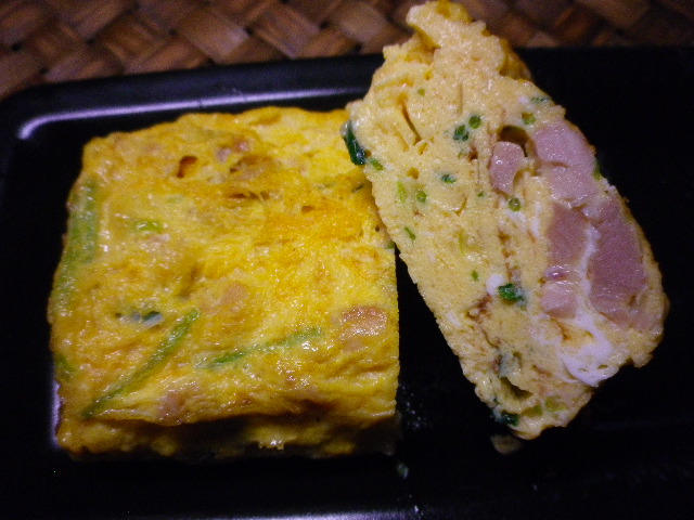 親子焼断面
