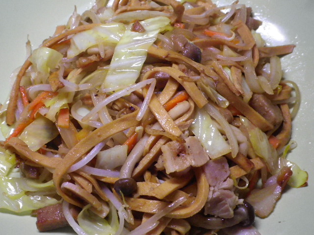 泰山干絲焼きそば