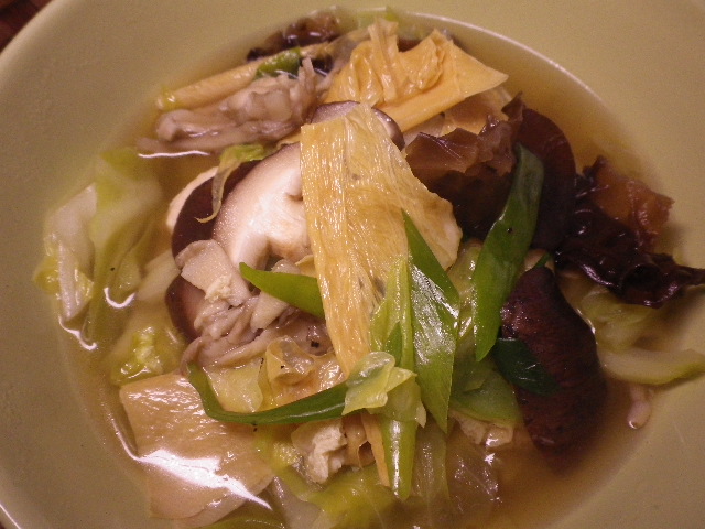 豆腐皮スープ煮