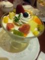 110909千疋屋ヨーグルトパフェ