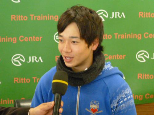 (10)松山弘平・初共同会見