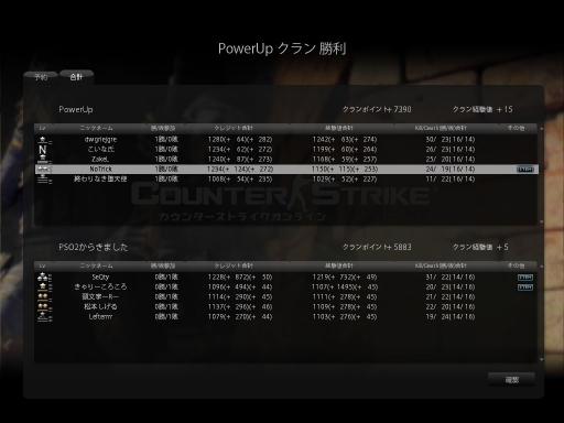4月28日クラン戦1
