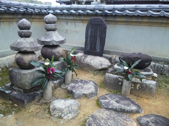 俊成、明兆墓地 (3)