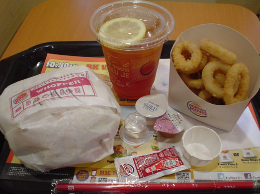 バーガーキングのワッパーセットが激安500円064