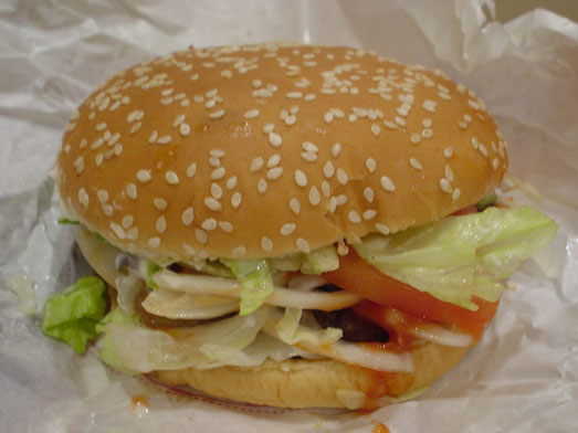 バーガーキングのワッパーセットが激安500円068