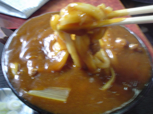 成田の手打ちうどんおぴっぴ大盛りカレー南蛮うどん011