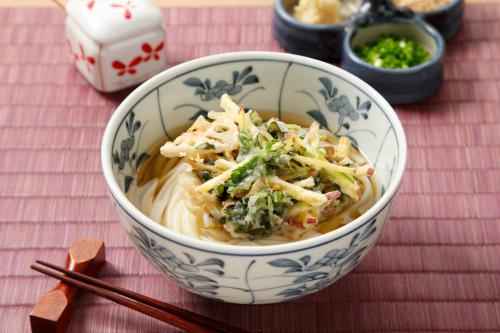 かき揚げうどん