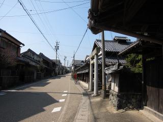 宮川清めの池脇の火の見櫓