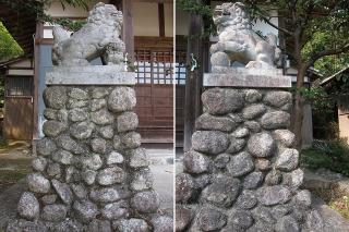 愛宕神社の狛犬