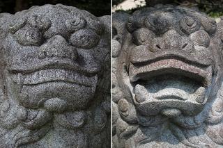 愛宕神社の狛犬
