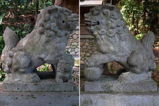 愛宕神社の狛犬