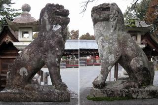 日吉神社の狛犬