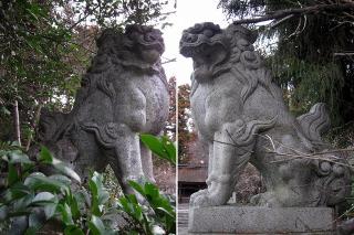 日吉神社の狛犬