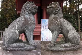 日吉神社の狛犬