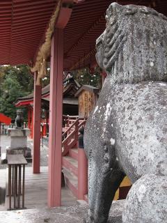 日吉神社の狛犬