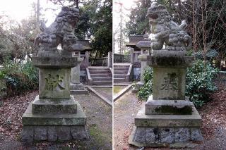 日吉神社(招魂社)の狛犬
