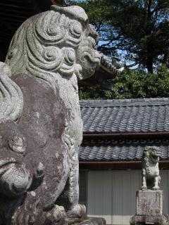 瓶井神社の狛犬