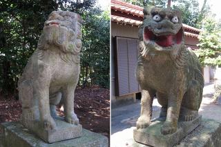加良須神社の狛犬