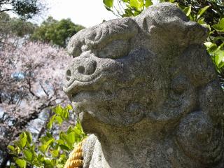 大平八幡社の狛犬