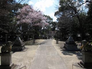 大平八幡社の狛犬