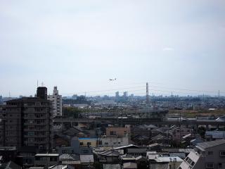 岡崎城より