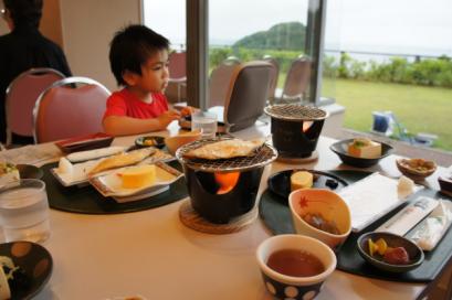 朝食もたくさん食べました。