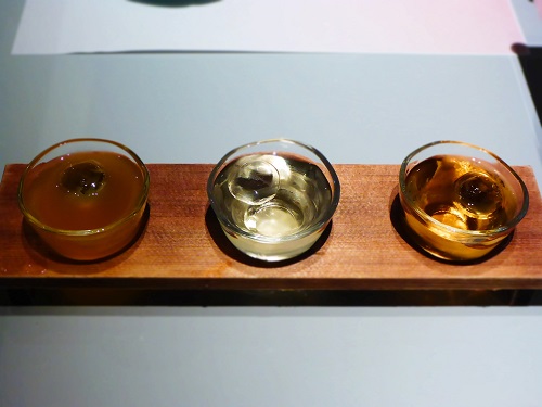 梅酒飲み比べ