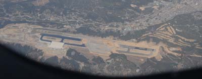 建設中の静岡空港