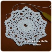 Coffee 'n' Cream Doilies 1. Espresso