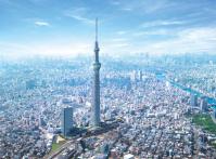 東京スカイツリーの完成予想図(画像提供:東武鉄道株式会社・東武タワースカイツリー株式会社)